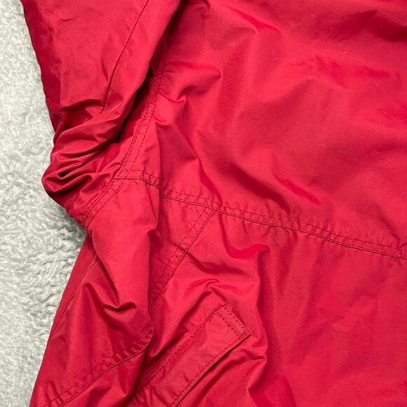 Vintage 90s Patagonia Red Fleece-Lined Bomber Jacket L Made‎ in USA Synchilla - Picture 11 of 14